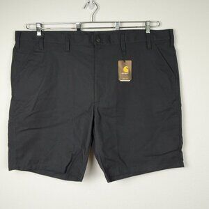 Carhartt Relaxed Fit Canvas Work Shorts Men's Size 50 Gray Rugged Professional